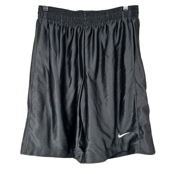Nike Basketball Mesh Shorts 2 Pairs Mens M Black Elastic Waist Athletic Wear - Picture 2 of 6